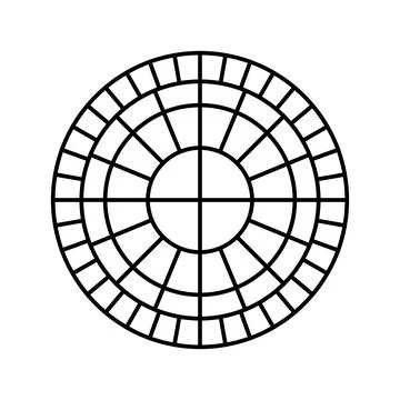 Genetic code genetic engineering line icon vector illustration Illustrazione stock