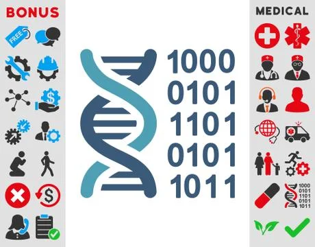 Genetic Code Icon イラスト素材