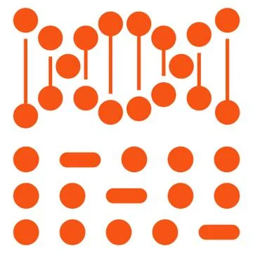 Genetic Code Icon Stock Illustration