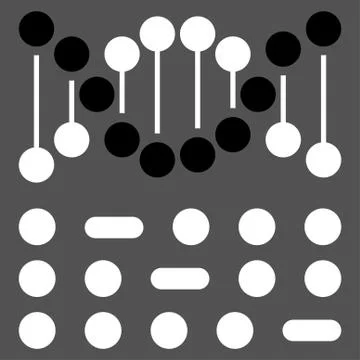 Genetic Code Icon イラスト素材