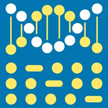 Genetic Code Icon イラスト素材