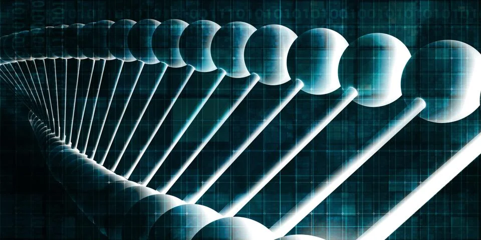 Genetic Code Stock Illustration