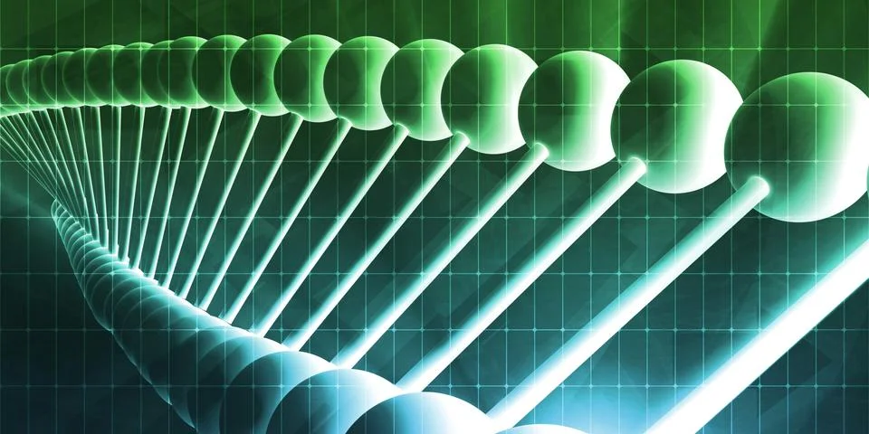 Genetic Code Stock Illustration