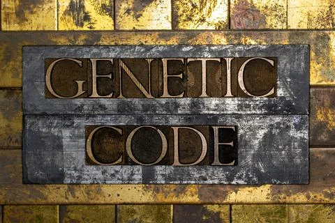 Genetic Code Foto stock