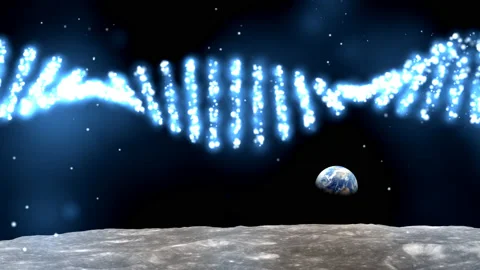 Genetic code of Universe. Hypothesis, theory, assumption Stock Footage 132933970