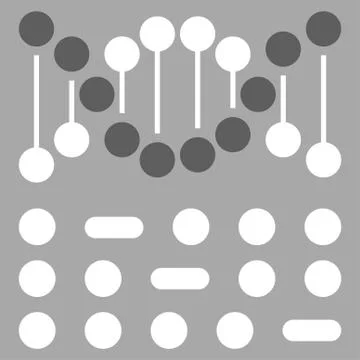 Genetic Code Vector Icon イラスト素材