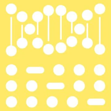 Genetic Code Vector Icon Stock Illustration