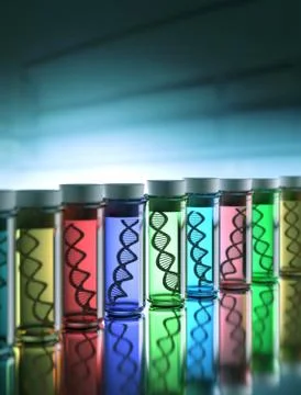 Genetic Codes Stock Illustration