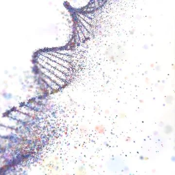 Genetic Disorder DNA Molecule Structure Stock Illustration