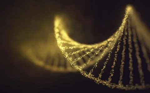 Genetic Disorder DNA Molecule Structure Stock Illustration