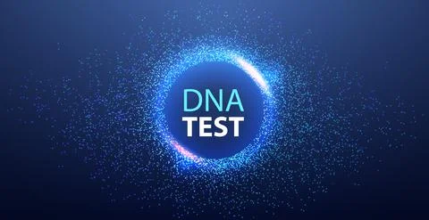 Genetic DNA science template molecule structure test clinic medical treatment 스톡 일러스트