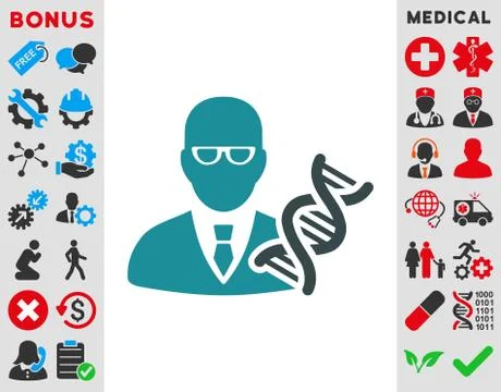 Genetic Engineer Icon イラスト素材