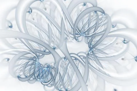 Genetic engineering and gene manipulation concept. DNA helix molecules and ch Stock-Illustration