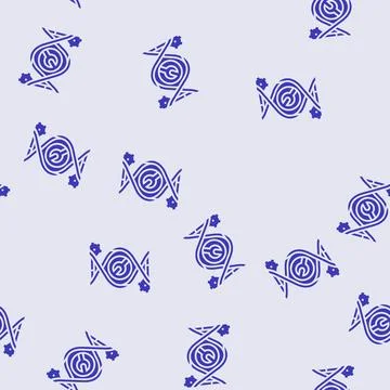 Genetic engineering cryptogenetics glyph seamless pattern Illustrazione stock