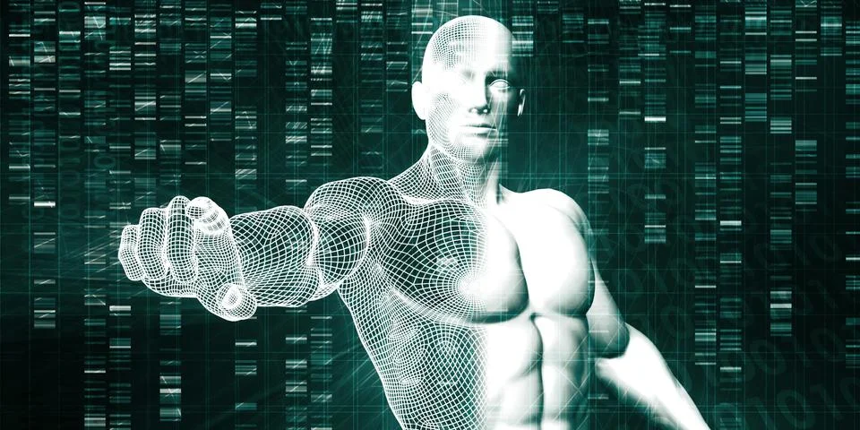 Genetic Engineering 스톡 일러스트