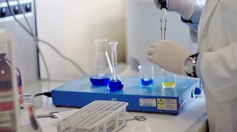 Genetic laboratory 스톡 동영상 21323103