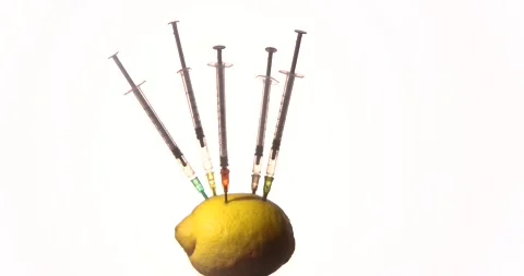 Genetic modifications concept. Lemon. Stock Footage 331984301