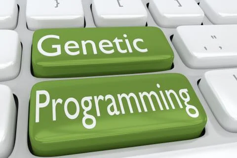 GENETIC PROGRAMMING concept Stock Illustration