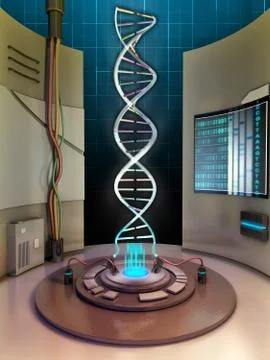 Genetic programming Illustrazione stock