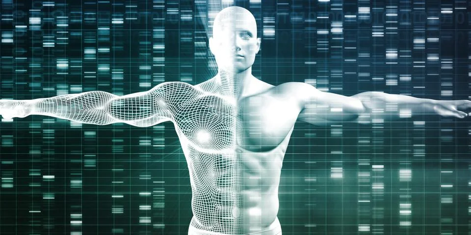 Genetic Research and Development 库存插图