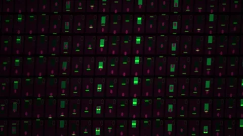 Genetic Research Data Visualization Display. Stock Footage 335108563