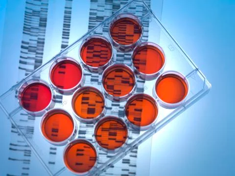 Genetic research Stock Photos
