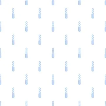 Genetic research seamless pattern showing dna helix Illustrazione stock