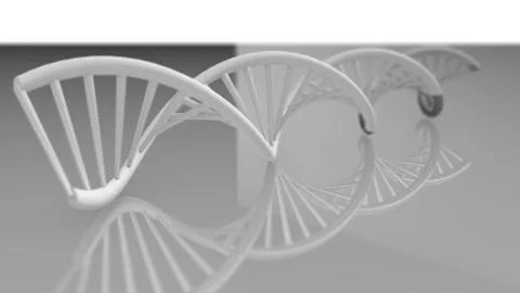 Genetic sequencing and DNA manipulation molecular biology research Stock Illustration