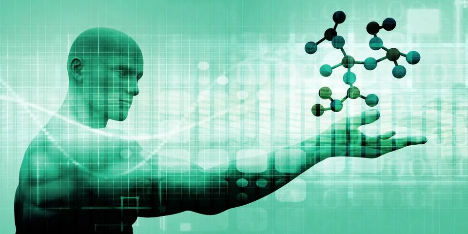 Genetic Testing Stock Illustration