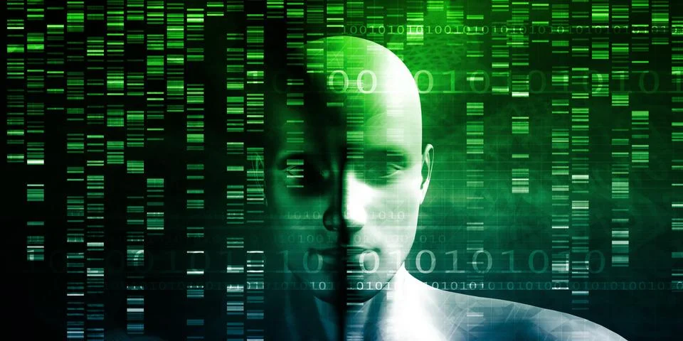 Genetic Testing Stockillustratie