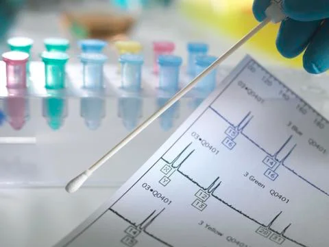 Genetic testing Stock Photos