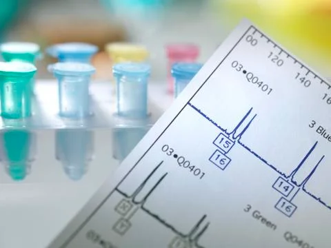 Genetic testing Stock Photos
