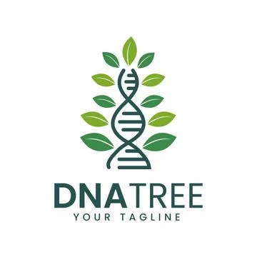 Genetic vector design logo DNA leaf icon, health logo, pharmacy, medical, bus Stock Illustration