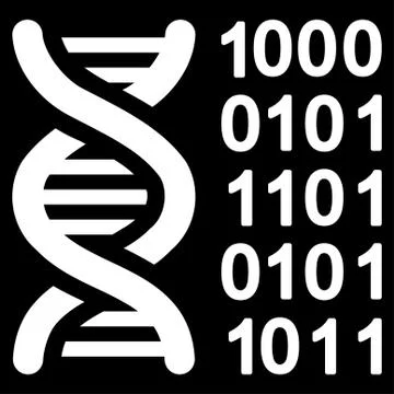 Genetical Code Icon Illustrazione stock
