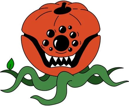 Genetically modified tomato Stock Illustration