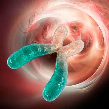 Genetics research, conceptual artwork Stock Illustration