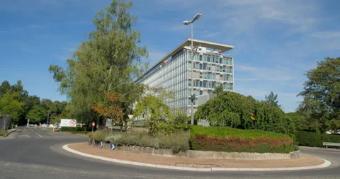 GENEVA, 25 AUGUST 2020 : World Health Organization headquarters in Geneva, Vídeo Stock 137476221