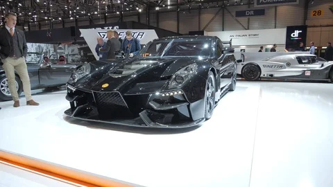 GENEVA, 5 MARCH 2019 : Geneva International Motor Show Stock Footage 104145553