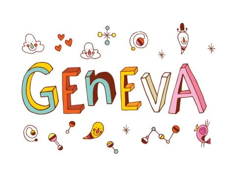Geneva Stock Illustration