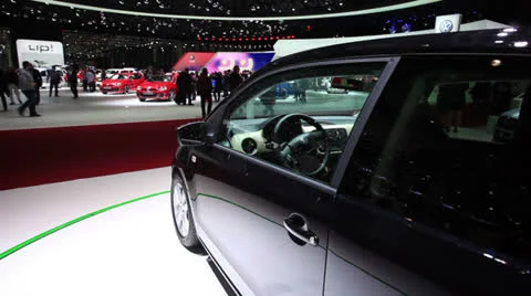 Geneva Motor Show 2012 Stock Footage 23818094