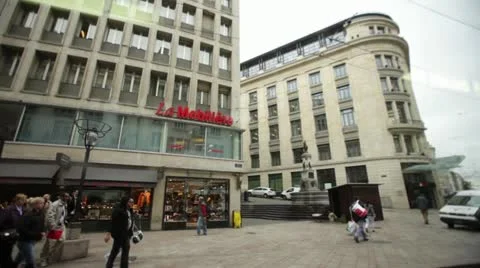 Geneva streets Stock Footage 12366534