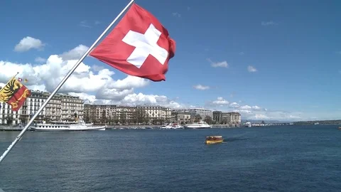 GENEVA SWITZERLAND Stock Footage