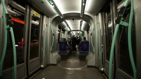 Geneva- tram Stockbeeldmateriaal 12367480