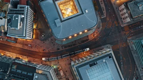 Geneva view from the air Stock Footage 160778472