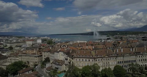 Genève ville Video stock 269124829