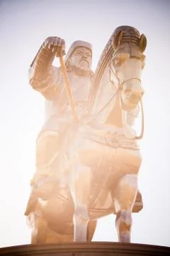 Genghis Khan Monument Stock Photos