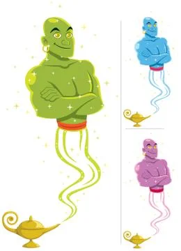 Genie Stockillustratie