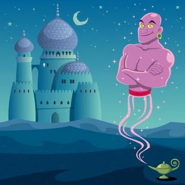 Genie  Stockillustratie
