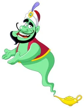 Genie Stock Illustration