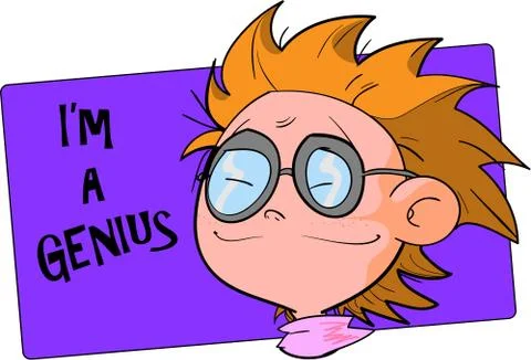 Genius Stock Illustration